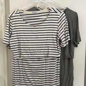 Set of two nursing tips